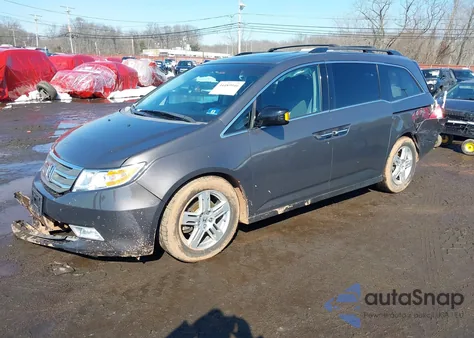 2012 Honda Odyssey Touring/Touring Elite z USA, uszkodzony, nr VIN 5FNRL5H96CB079534